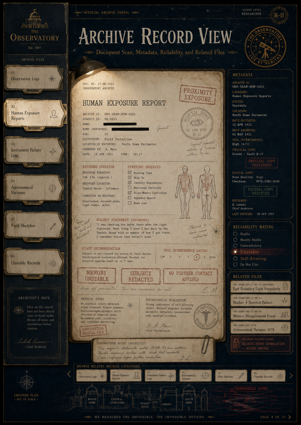 1921 field study document 8